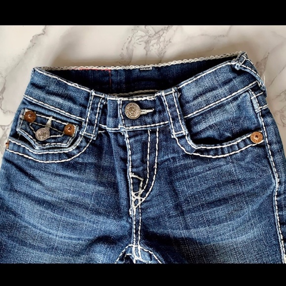 True Religion RARE Kids Flare Jeans SIZE 4 - Picture 5 of 13